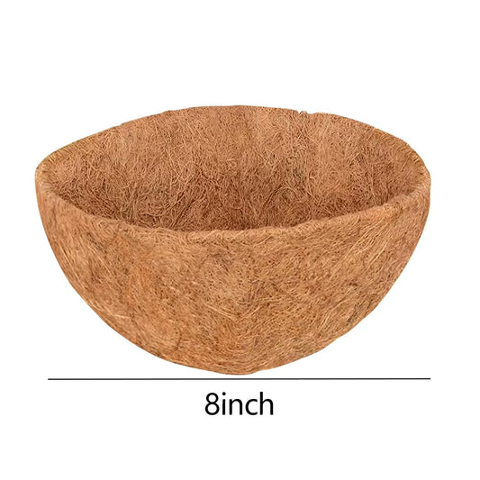 Natural Coconut Fiber Liners Thick Coconut Liners for Planters round Hanging Basket Liners Replacement Liners for Garden